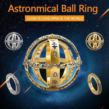 Astronomical Folding Armillary Ring PeekWise